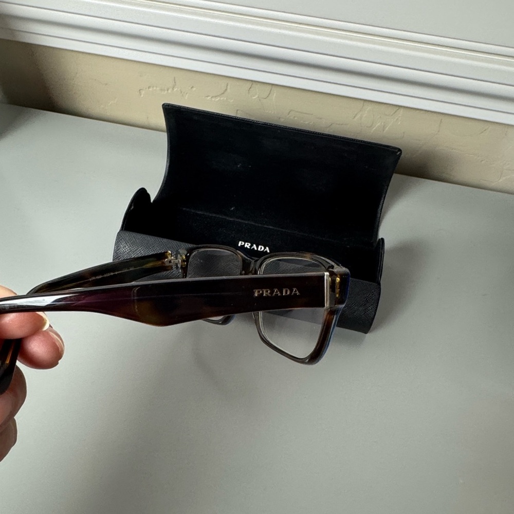 Prada Brown Tortoise Glasses